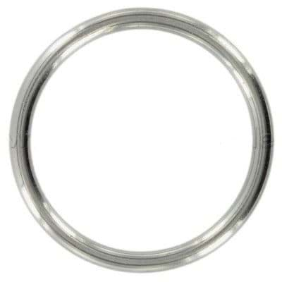 Picture of 40mm o-ring (inner measurement) made of V4A stainless steel, welded - 1 piece