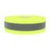 Picture of 50m reflective ribbon 50mm wide - neon yellow - for sewing on