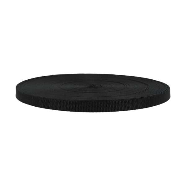 Picture of 50m PP Gurtband - 15mm breit - 1,3mm stark - schwarz