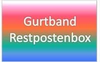 Picture of Restpostenbox 30mm breites PP-Gurtband 1,2mm stark, 25m - 5 verschiedene Farben (UV)