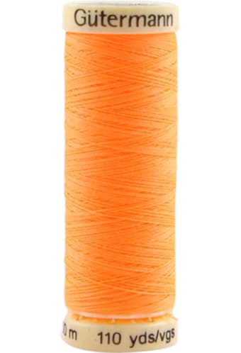 Picture of Gütermann Sew-all Thread NEON - 100m - color: neon orange 3871