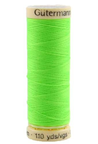 Picture of Gütermann Sew-all Thread NEON - 100m - color: neon green 3836