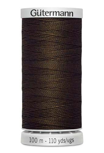 Picture of Gütermann threads - extra thick 100m coil - color: brown 406