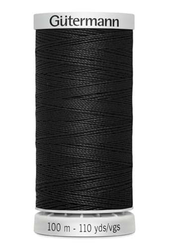 Picture of Gütermann threads - extra thick 100m coil - color: black 000