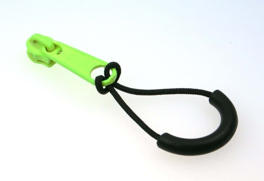 Picture of zipper pendant / zipper-strap - black - 10 pieces