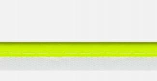 Picture of 5m reflecting piping - neon yellow