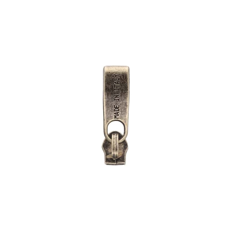 Picture of slider - antique / wide Form - for 5mm zippers - 10 pieces