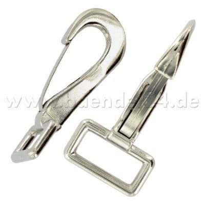 Picture of Blattfederhaken aus Zinkdruckguss, für 20mm Gurtband