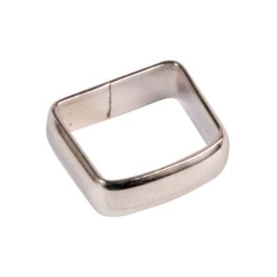 Picture of Schlaufe / Gurtbandschlaufe aus Stahl, für 10mm Gurtband - 1 Stück
