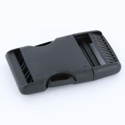 Picture of 10 buckles for 25mm wide webbing, made of synthetic fiber - 10 pieces