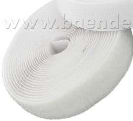 Picture of 25m Flauschband - 20mm breit - Farbe: weiß - zum Aufnähen