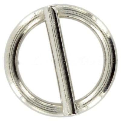 Picture of 16mm Stegring (Innenmaß) - geschweißt aus Stahl - vernickelt - 10 Stück