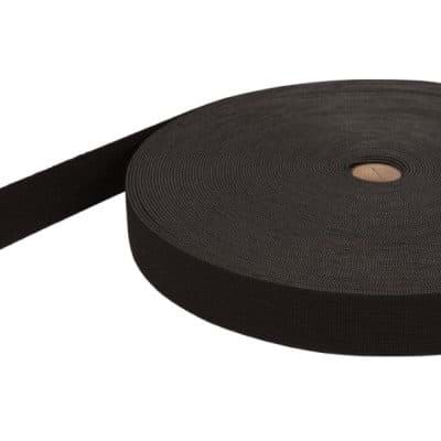Picture of 30mm breites Gummiband aus Polyester - 25m Rolle - schwarz