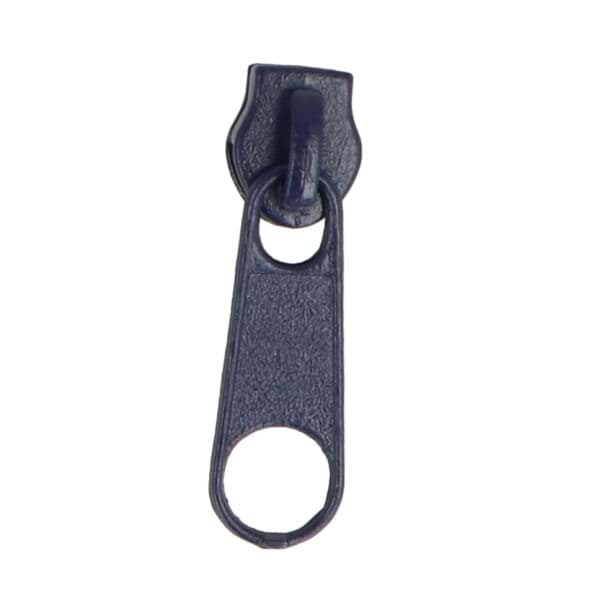 Picture of Slider for zippers with 3mm rail, color: dark blue - 10 pieces