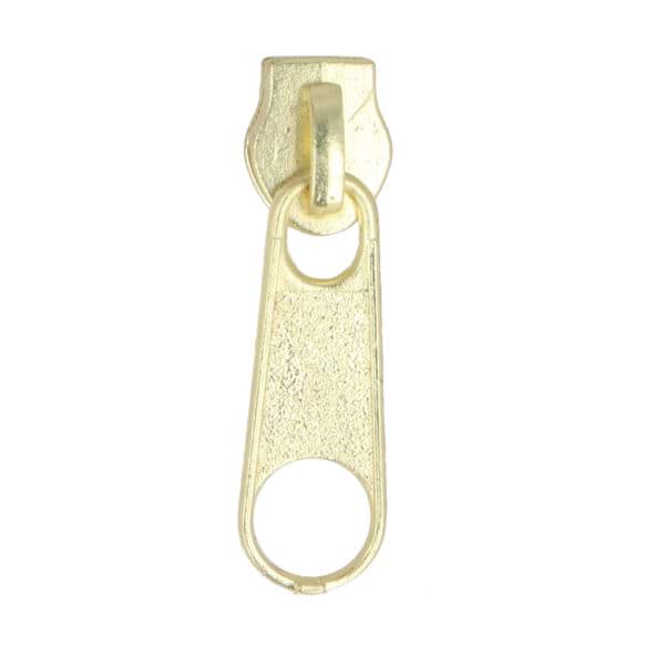 Picture of Zipper für 3mm Reißverschlüsse, Farbe: Goldfarben - 10 Stück