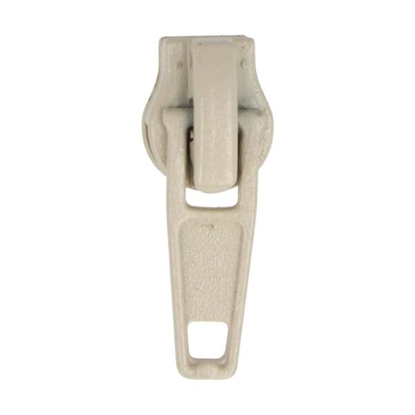 Picture of slider autolock for zippers with 5mm rail, color: nature, 10 pieces