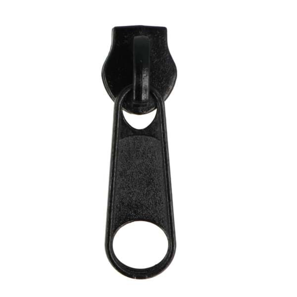 Picture of Slider for slide fastener with 8mm rail, color: black - 10 pieces
