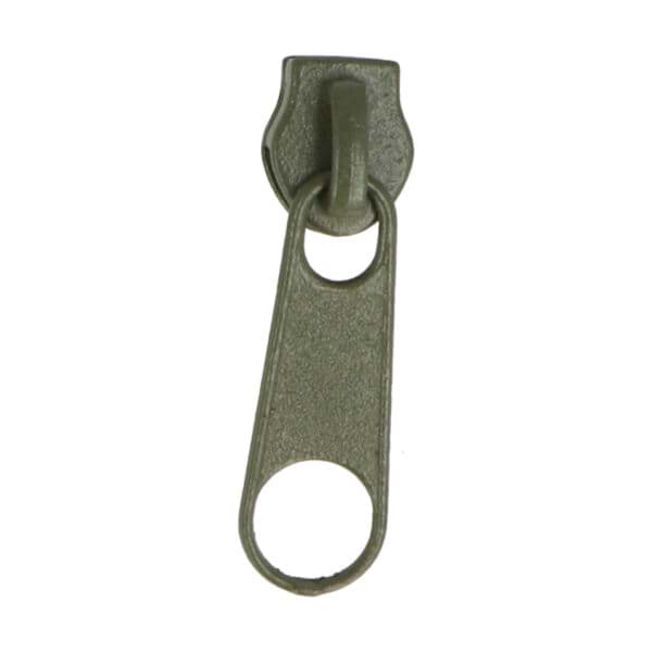 Picture of Slider for slide fastener with 5mm rail, color: khaki - 10 pieces