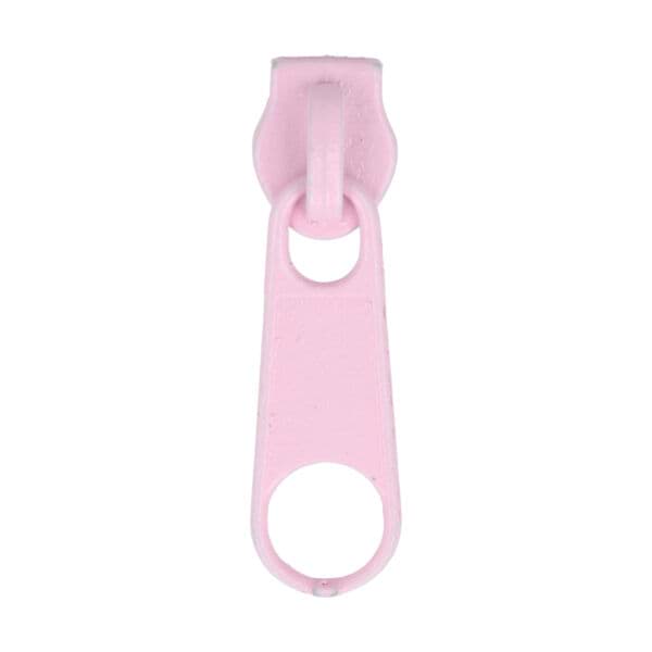 Picture of Slider for slide fastener with 5mm rail, color: light rose - 10 pieces