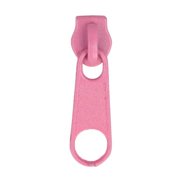 Picture of Slider for zippers with 5mm rail, color: dark pink - 10 pieces