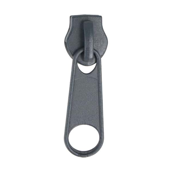 Picture of slider for 10mm zippers - colour: dark grey - 10 pieces