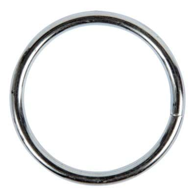 Picture of 60mm o-ring (inner measurement) - welded made of steel - galvanized - 1 piece