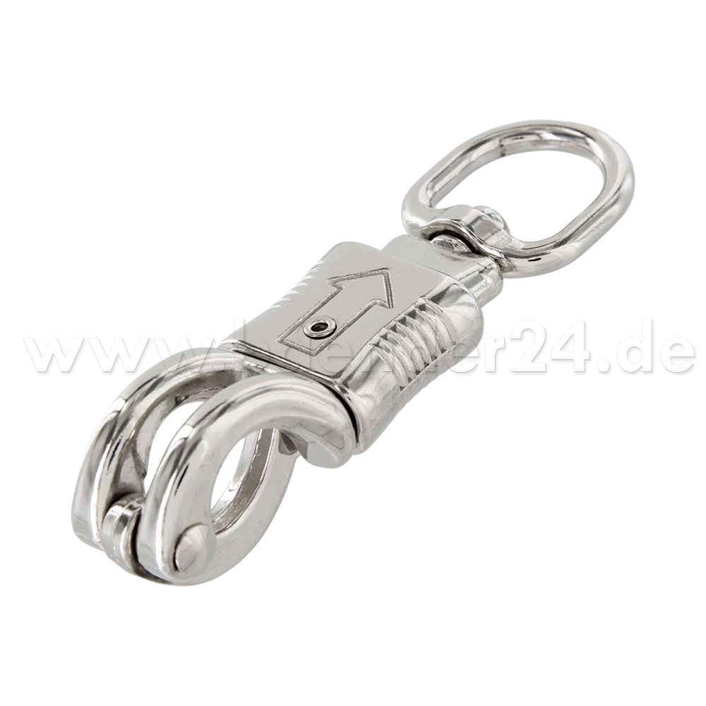 Picture of panic hook with rotatable round swirl - zinc die-casting