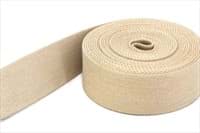 Picture of 5m belt strap / bags webbing - color: nature mottled - 20mm wide
