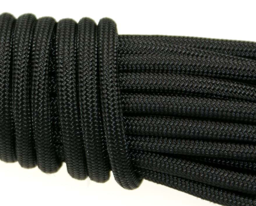 Paracord 550 Typ III - black - 10 meter