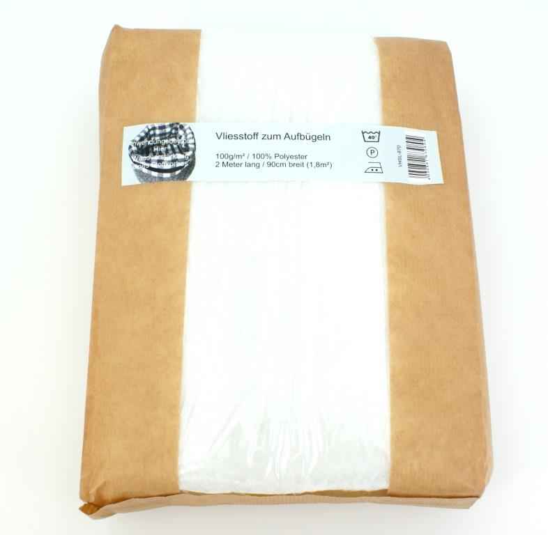 fusible fleece - 100g/m² - white - 2m long