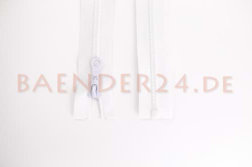 Picture of zipper for jackets separable - 70cm long - colour: white - 1 piece