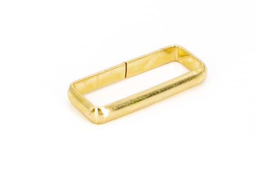 Picture of Schlaufe / Gurtbandschlaufe aus Messing - für 25mm Gurtband - 10 Stück