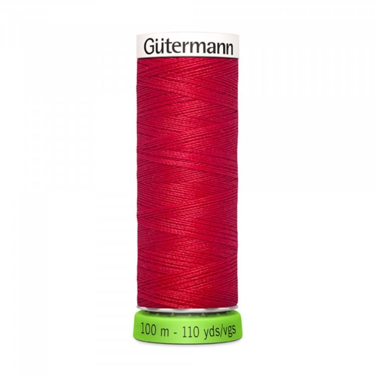 Gütermann Garn - Allesnäher rPET 100m  - Farbe: rot 156