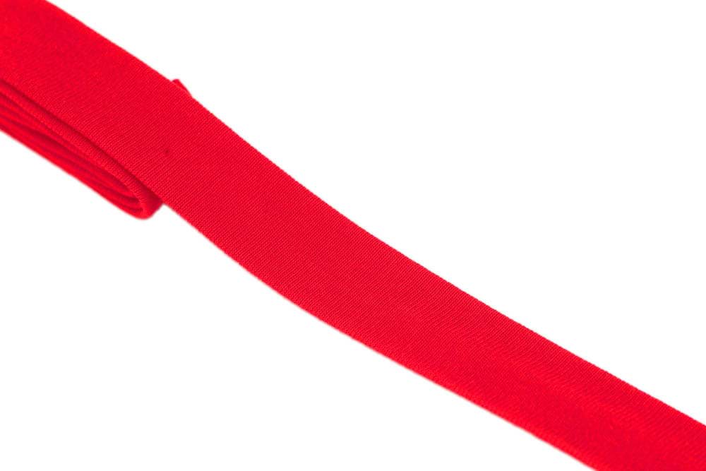 3m Schrägband - Baumwolle Jersey - 20mm breit - rot