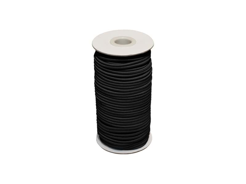 Picture of 100m Gummikordel - 4mm dick - schwarz