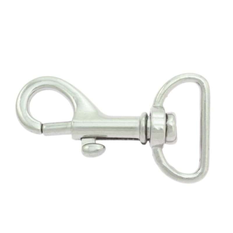 Bolzenkarabiner klein - 4,2cm lang - 20mm Durchlass - 10 Stück