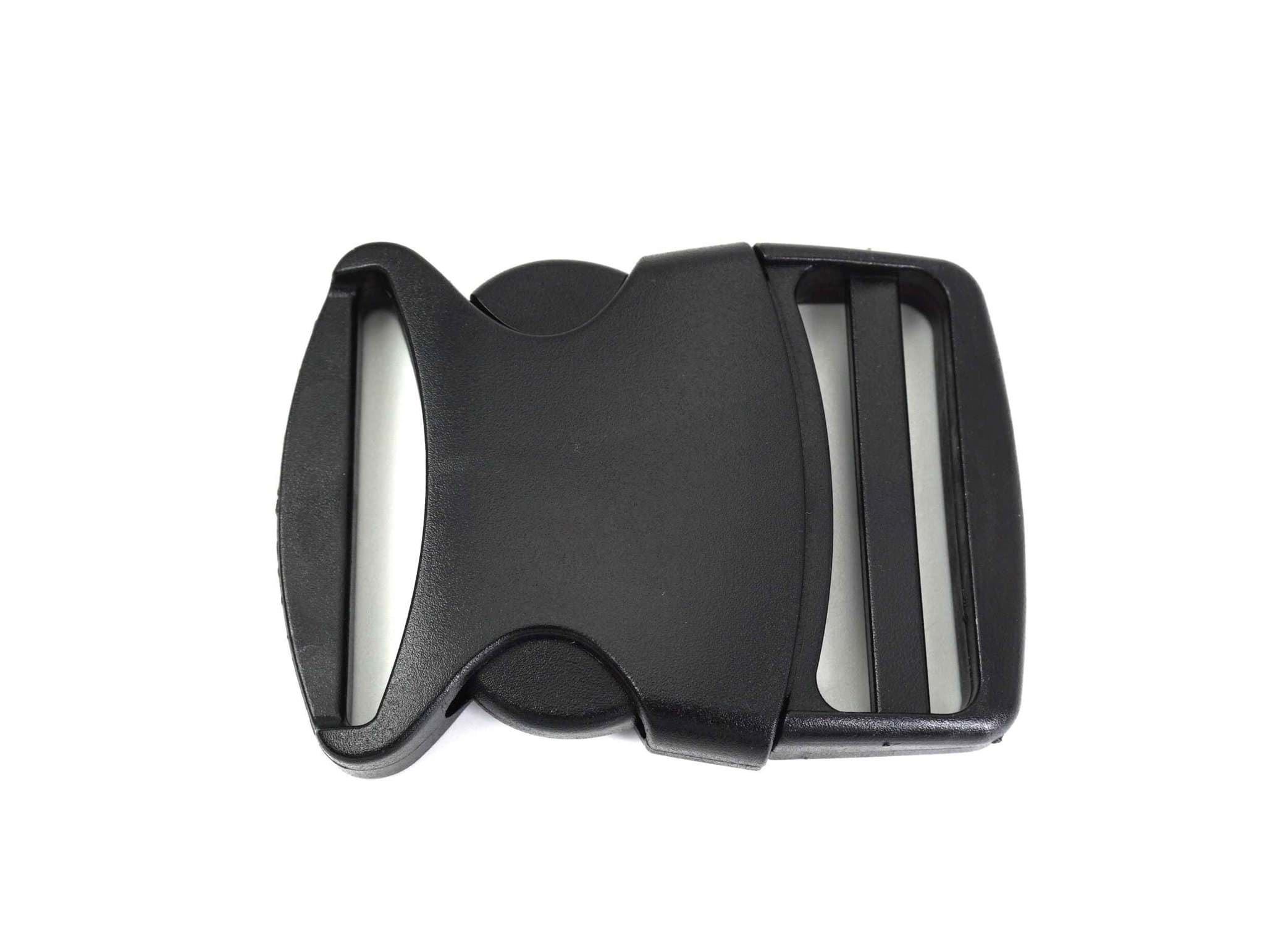 *Sonderposten* 50 Steckschließer aus Kunststoff - für 50mm breites Gurtband - 8,1cm lang