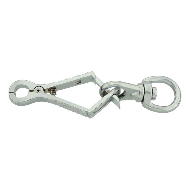 Zangenhaken 126mm - Stahl verchromt - 1 Stück