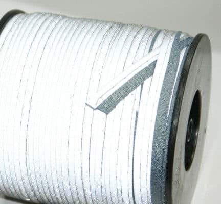 Picture of 5m reflective piping with grey fabric