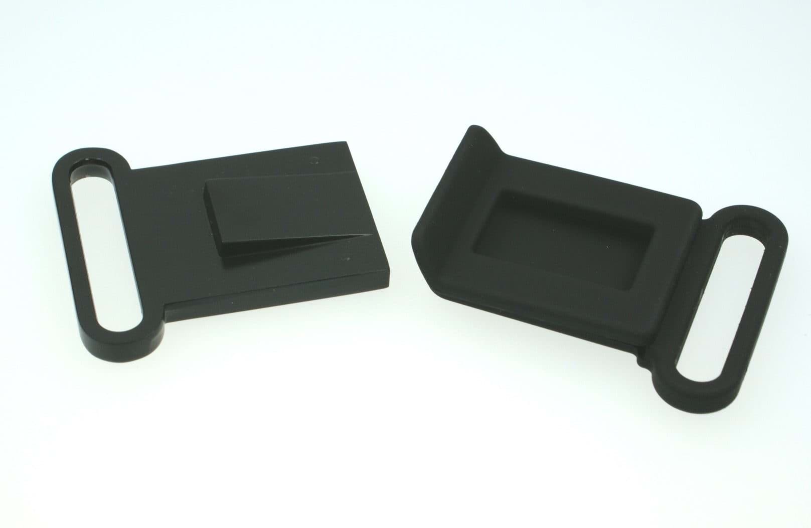 Picture of buckle for 40mm wide webbing - black - 1 piece