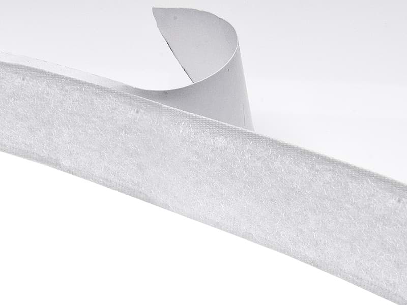 Picture of 25m Selbstklebendes Flauschband - 50mm breit - weiß