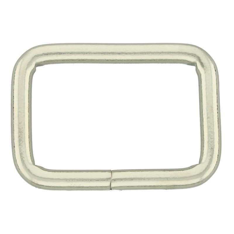 Vierkantring aus Stahl - 50 x 33 x 6,5mm - 50mm Durchlass - 10 Stück