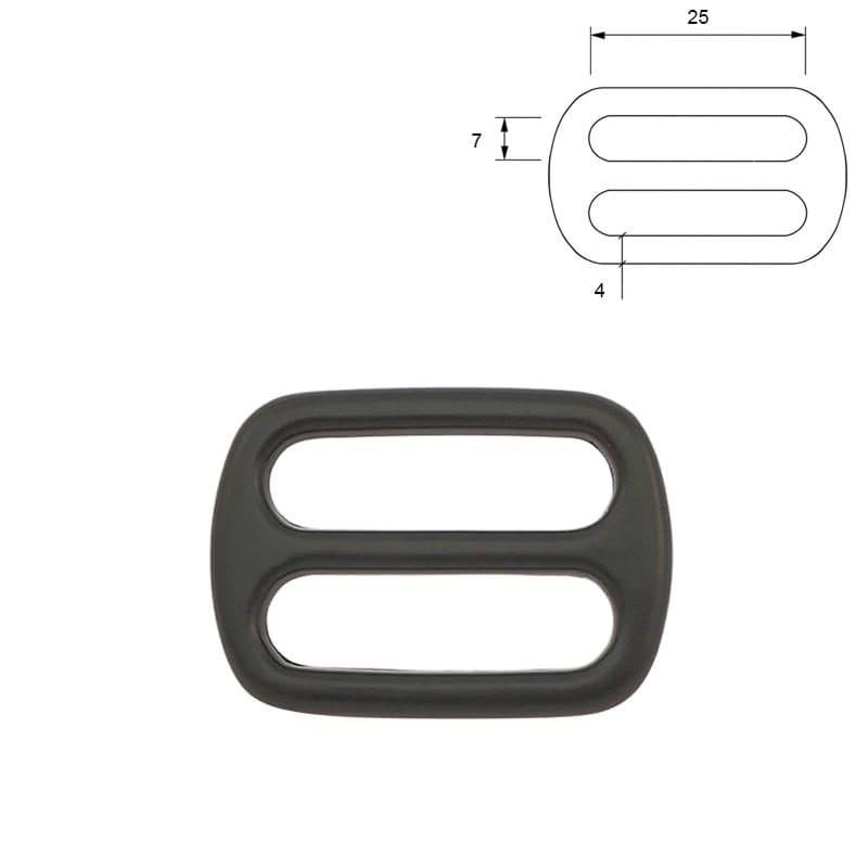Picture of Regulator aus Zinkdruckguss - Schwarz - 25mm Durchlass - 10 Stück