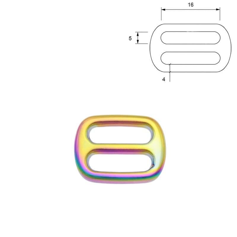 Picture of Regulator aus Zinkdruckguss - Neochrom - 16mm Durchlass - 10 Stück