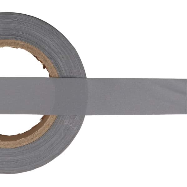 Picture of 50m reflective ribbon 30mm wide - silver - for sewing on
