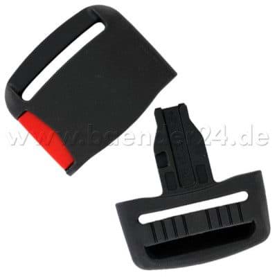 SS 40 buckle by ITW Nexus, loading capacity up to 165kg - for 40mm wide webbing - 1 piece, Picture 3