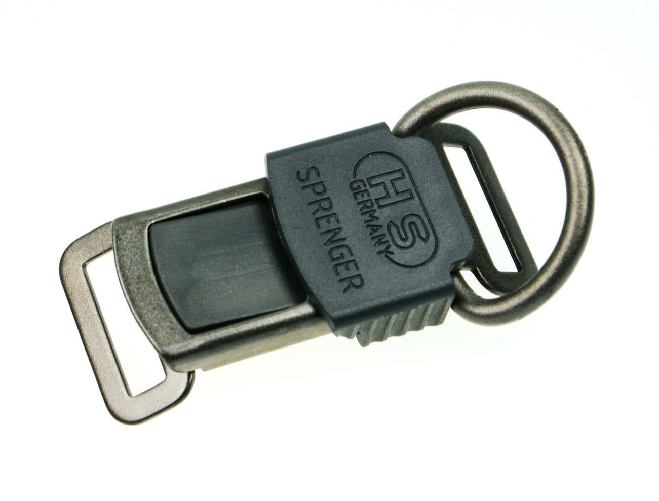 ClicLock closure by Sprenger - matt black - with D-ring & jacket, Picture 2