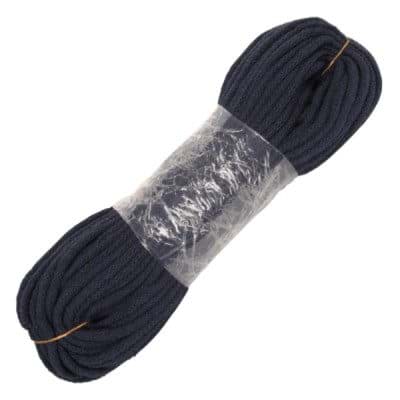 50m cotton cord / BW cord - 5mm thick - Color: dark blue