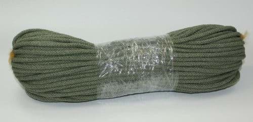 50m cotton cord / BW cord - 5mm thick - Color: oliv