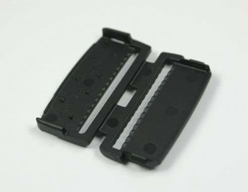 webbing ends, terminal, for 40mm wide webbing - 1 piece
